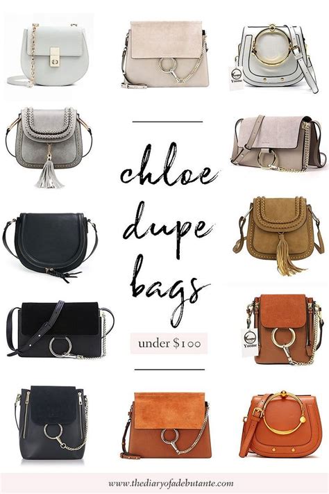 imitation chloe bag|chloe look alike bags.